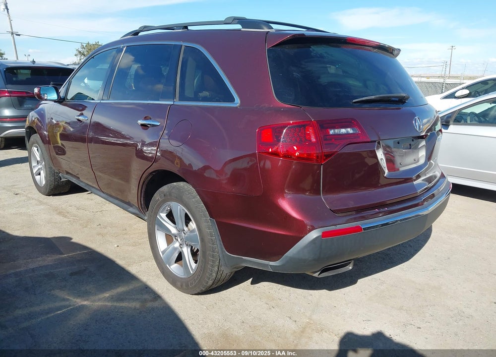 2013 ACURA MDX VIN: 2HNYD2H41DH504529