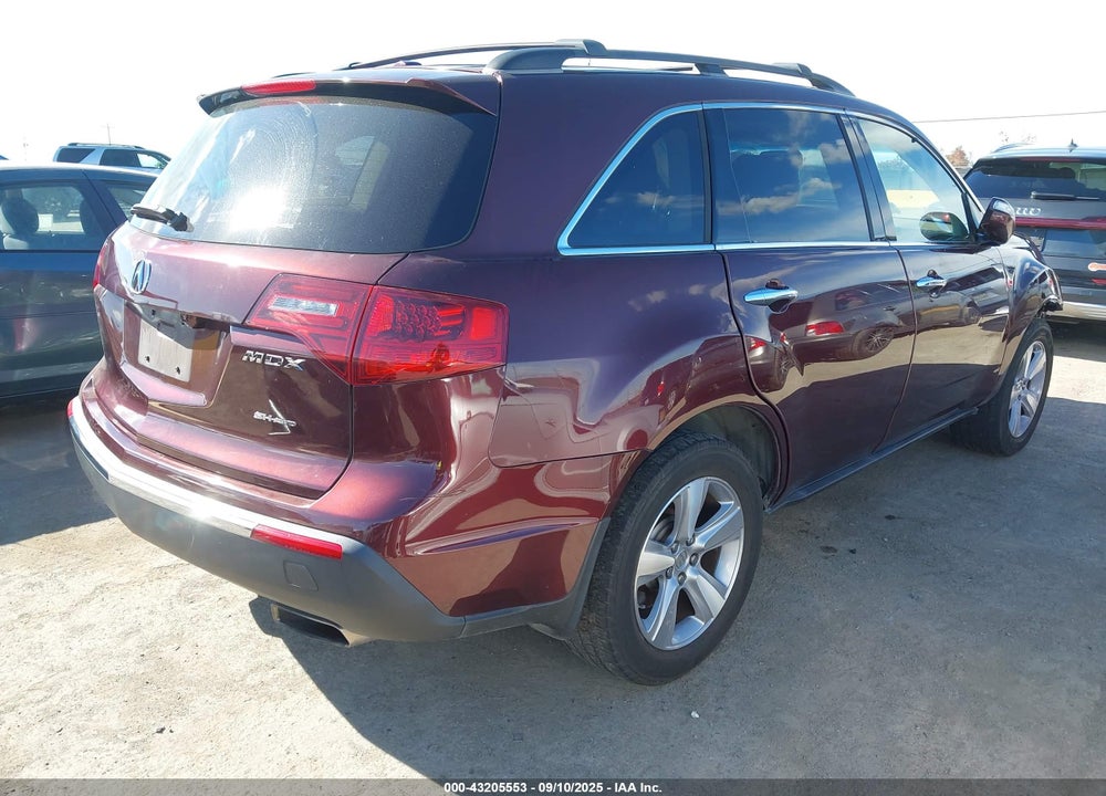 2013 ACURA MDX VIN: 2HNYD2H41DH504529