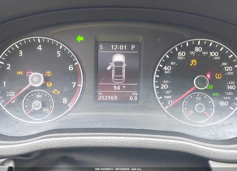 2014 VOLKSWAGEN PASSAT VIN: 1VWBS7A38EC062494