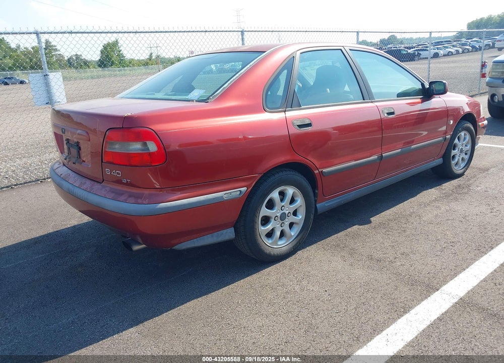 2000 VOLVO S40 A/AS VIN: YV1VS2551YF582905
