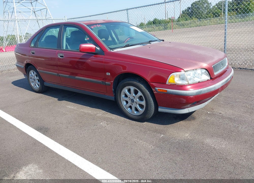 2000 VOLVO S40 A/AS VIN: YV1VS2551YF582905
