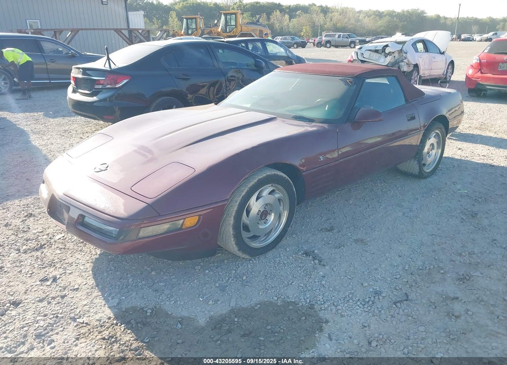 1993 CHEVROLET CORVETTE VIN: 1G1YY33P0P5118593