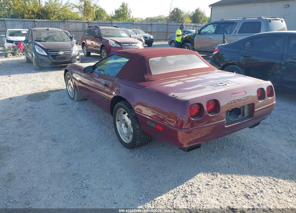 1993 CHEVROLET CORVETTE VIN: 1G1YY33P0P5118593