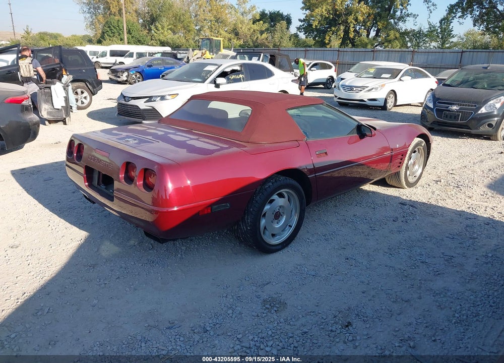 1993 CHEVROLET CORVETTE VIN: 1G1YY33P0P5118593