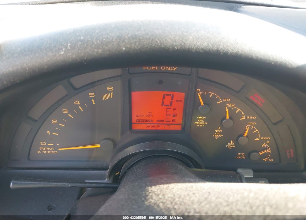 1993 CHEVROLET CORVETTE VIN: 1G1YY33P0P5118593
