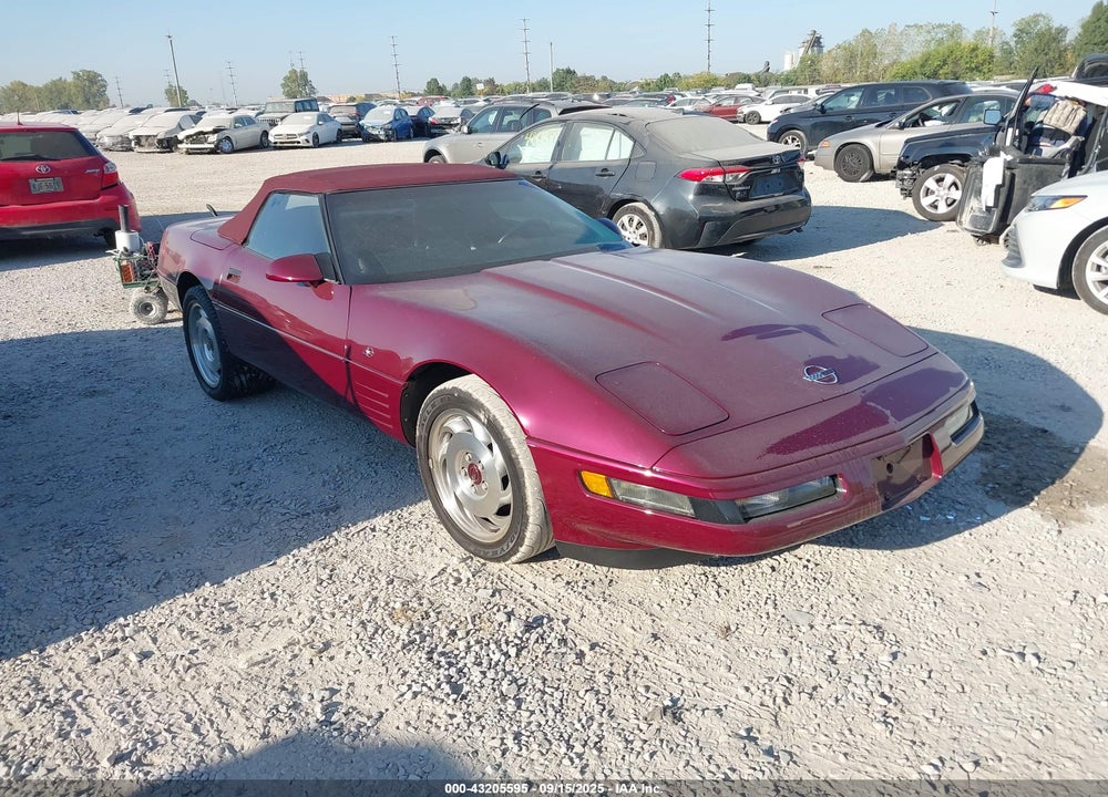 1993 CHEVROLET CORVETTE VIN: 1G1YY33P0P5118593