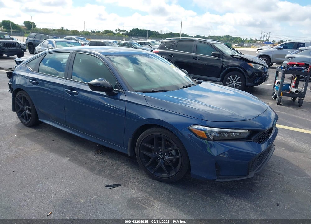 2025 HONDA CIVIC SPORT VIN: 2HGFE2F57SH588358