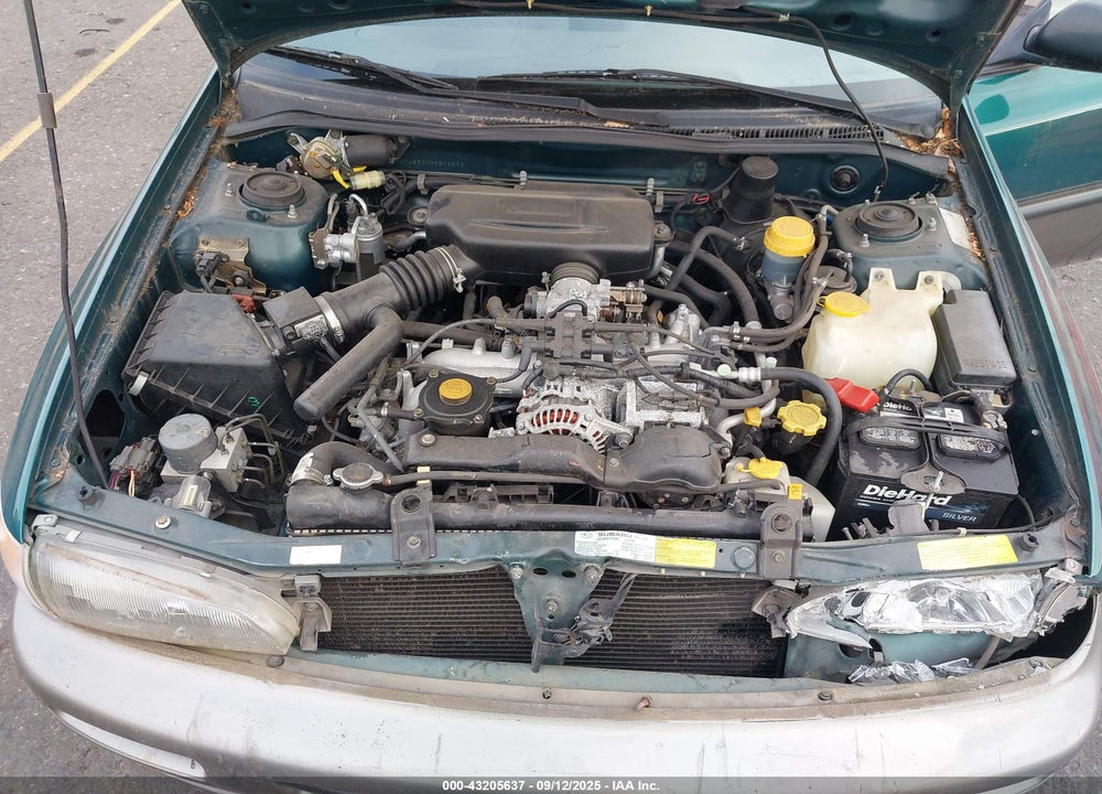 1997 SUBARU IMPREZA OUTBACK SPORT VIN: JF1GF485XVG821809
