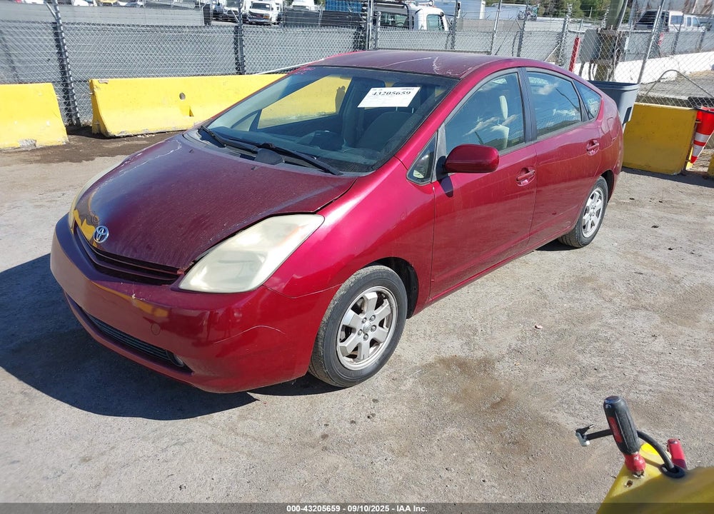 2004 TOYOTA PRIUS VIN: JTDKB20U040025553