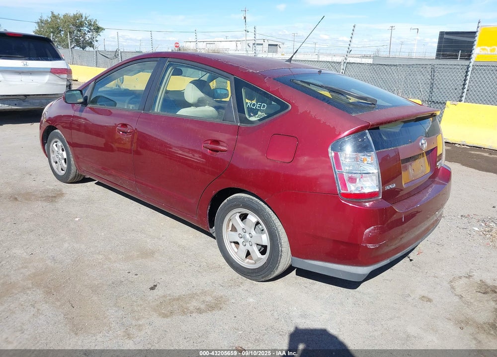 2004 TOYOTA PRIUS VIN: JTDKB20U040025553
