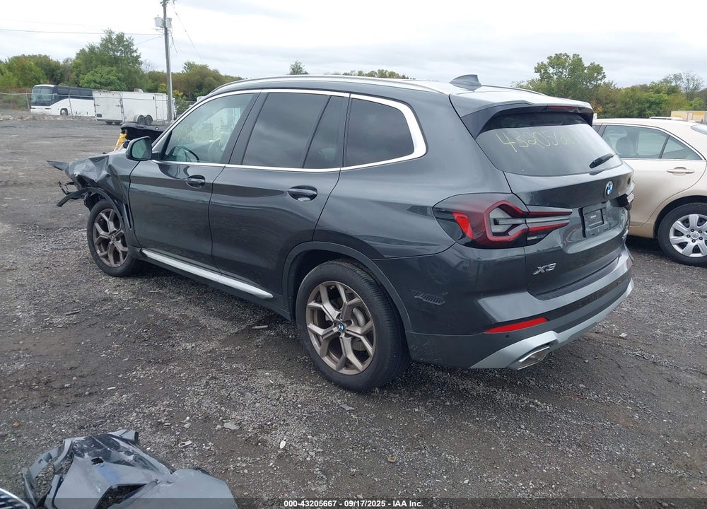 2022 BMW X3 VIN: 5UX53DP0XN9J20450