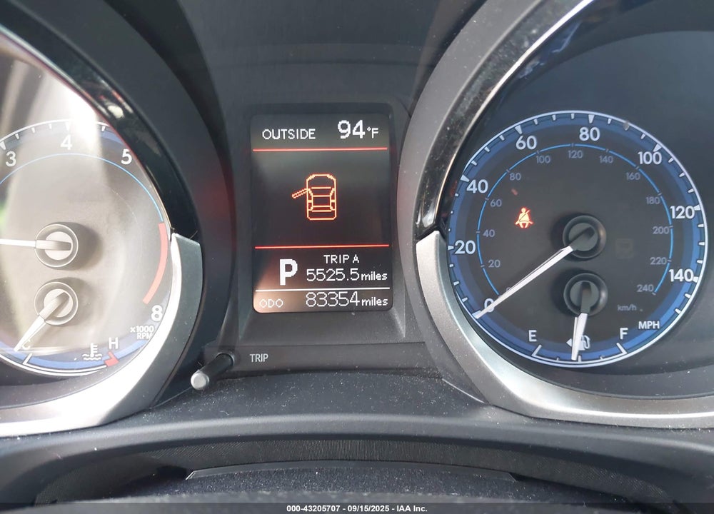 2015 TOYOTA COROLLA VIN: 2T1BURHE1FC444620