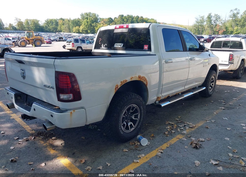 2013 RAM 1500 SPORT VIN: 1C6RR7MT0DS619242