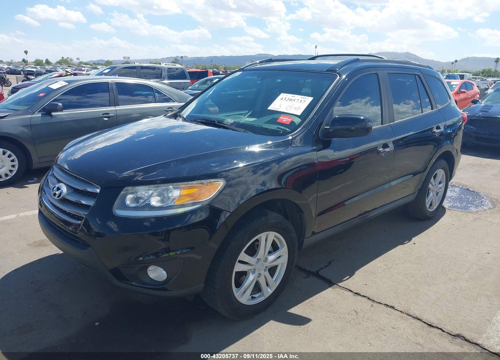 2012 HYUNDAI SANTA FE VIN: 5XYZK3ABXCG092879