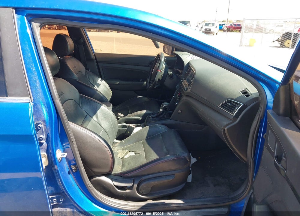 2018 HYUNDAI ELANTRA SPORT VIN: KMHD04LB6JU455382