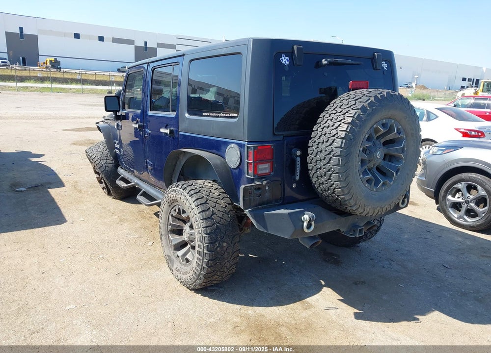 2013 JEEP WRANGLER UNLIMITED VIN: 1C4BJWDG3DL523999