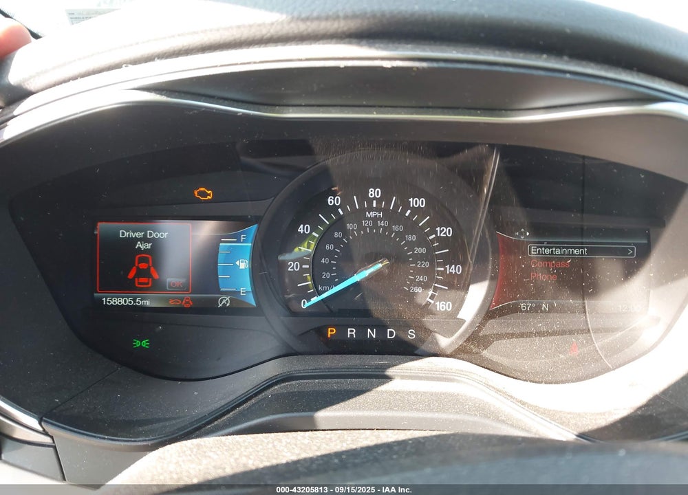 2019 FORD FUSION VIN: 3FA6P0CD7KR219986