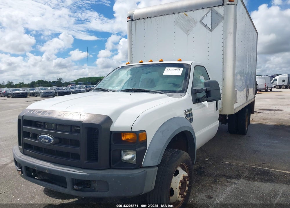2008 FORD F-450 CHASSIS XL/XLT VIN: 1FDXF46Y78EC98882