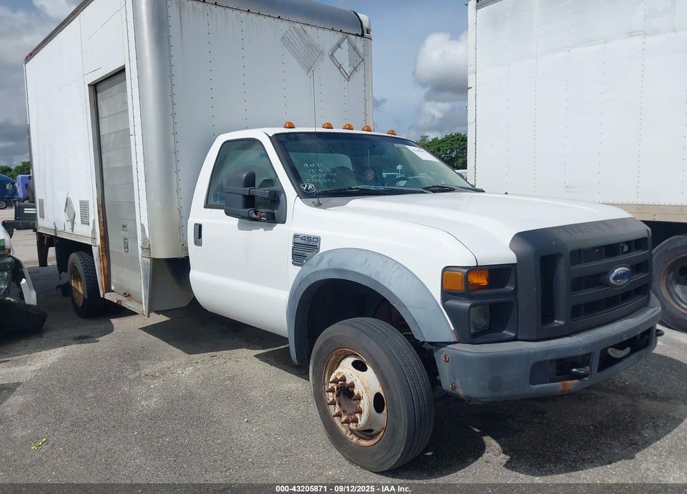 2008 FORD F-450 CHASSIS XL/XLT VIN: 1FDXF46Y78EC98882