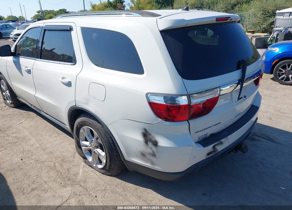 2012 DODGE DURANGO VIN: 1C4RDHAG3CC330403