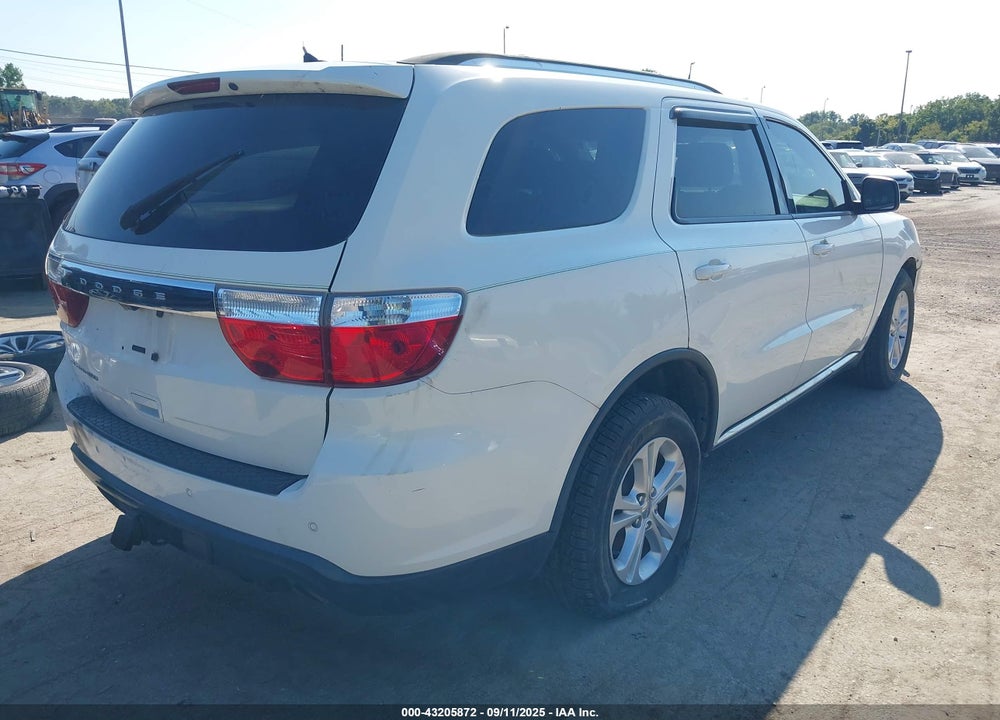 2012 DODGE DURANGO VIN: 1C4RDHAG3CC330403