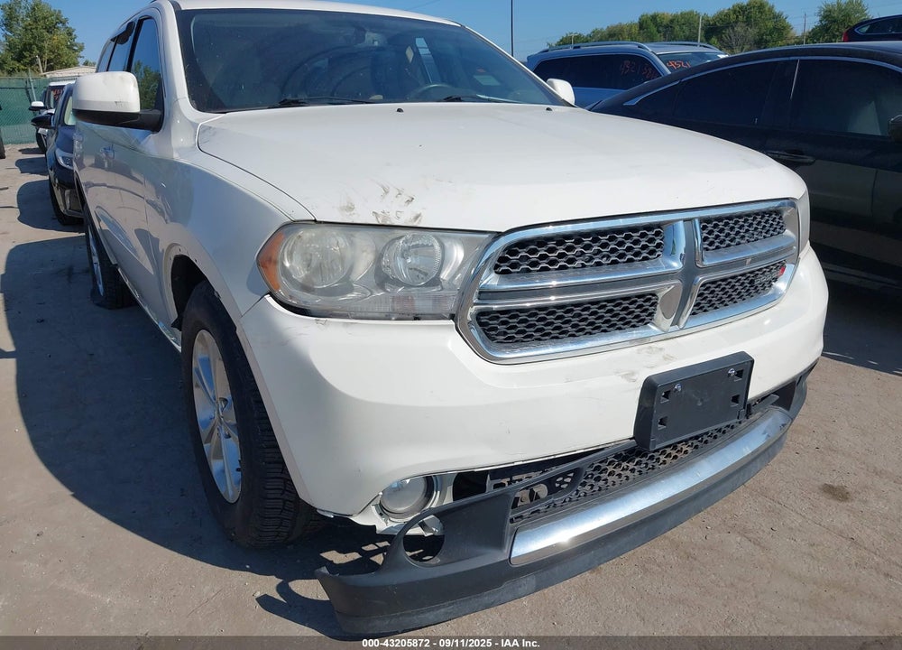 2012 DODGE DURANGO VIN: 1C4RDHAG3CC330403