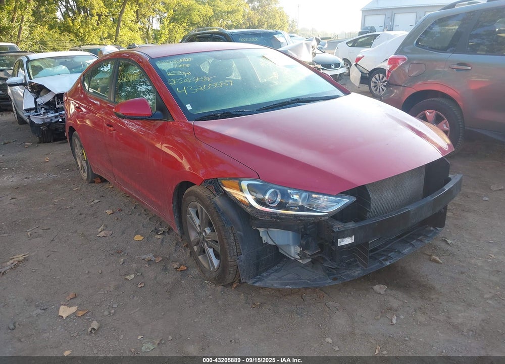 2018 HYUNDAI ELANTRA SEL VIN: 5NPD84LF7JH254956