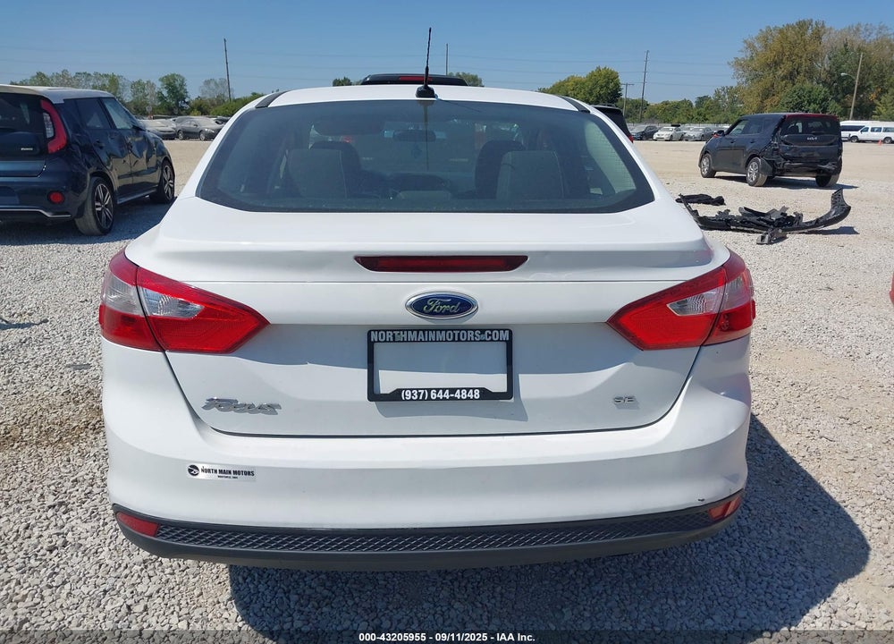 2014 FORD FOCUS SE VIN: 1FADP3F29EL344266