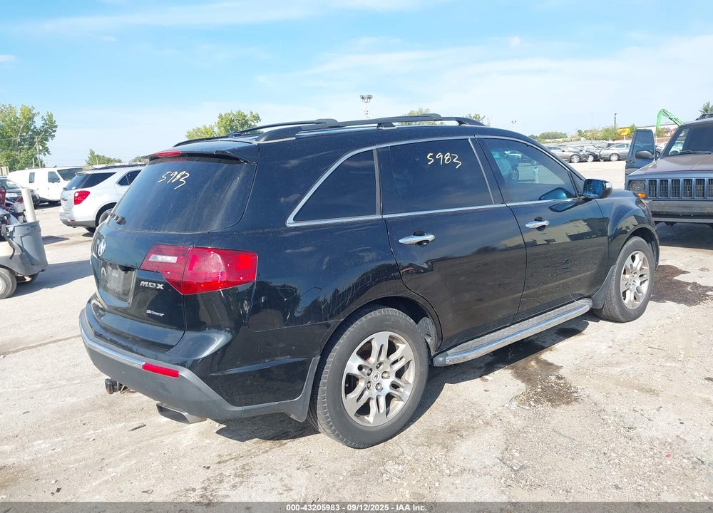 2010 ACURA MDX ADVANCE PACKAGE VIN: 2HNYD2H55AH526554