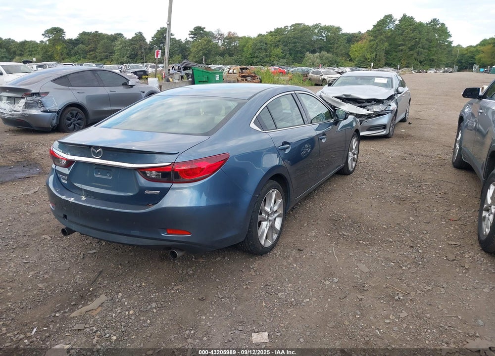 2014 MAZDA 6 VIN: JM1GJ1T55E1105272