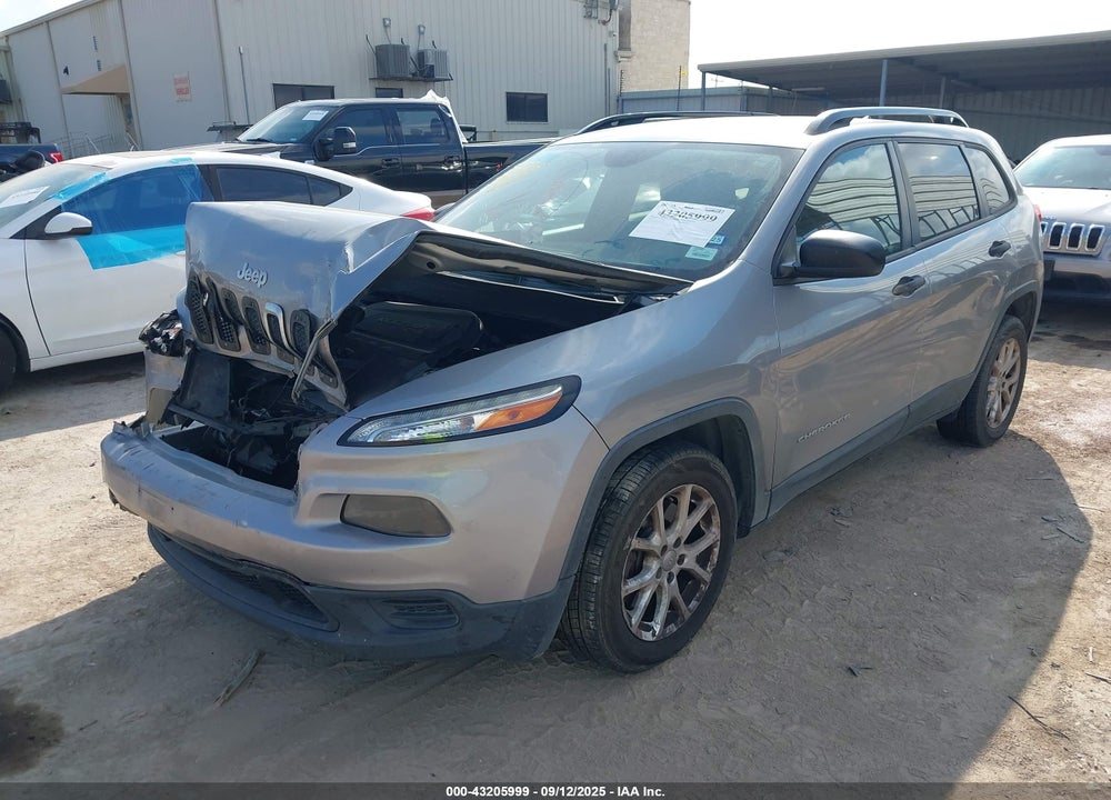 2016 JEEP CHEROKEE VIN: 1C4PJLAB5GW258051