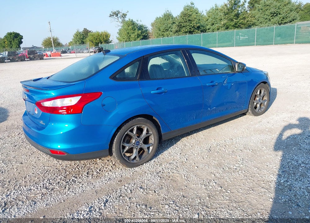 2014 FORD FOCUS SE VIN: 1FADP3F27EL293060