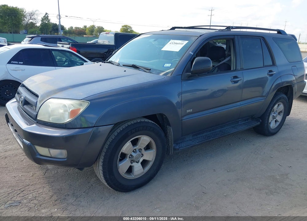 2004 TOYOTA 4RUNNER SR5 V8 VIN: JTEZT14R340019348