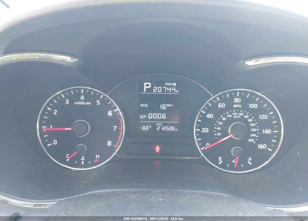 2017 KIA FORTE VIN: 3KPFK4A70HE069247
