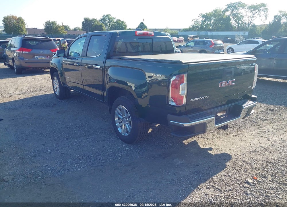 2016 GMC CANYON SLT VIN: 1GTG6DE34G1288911