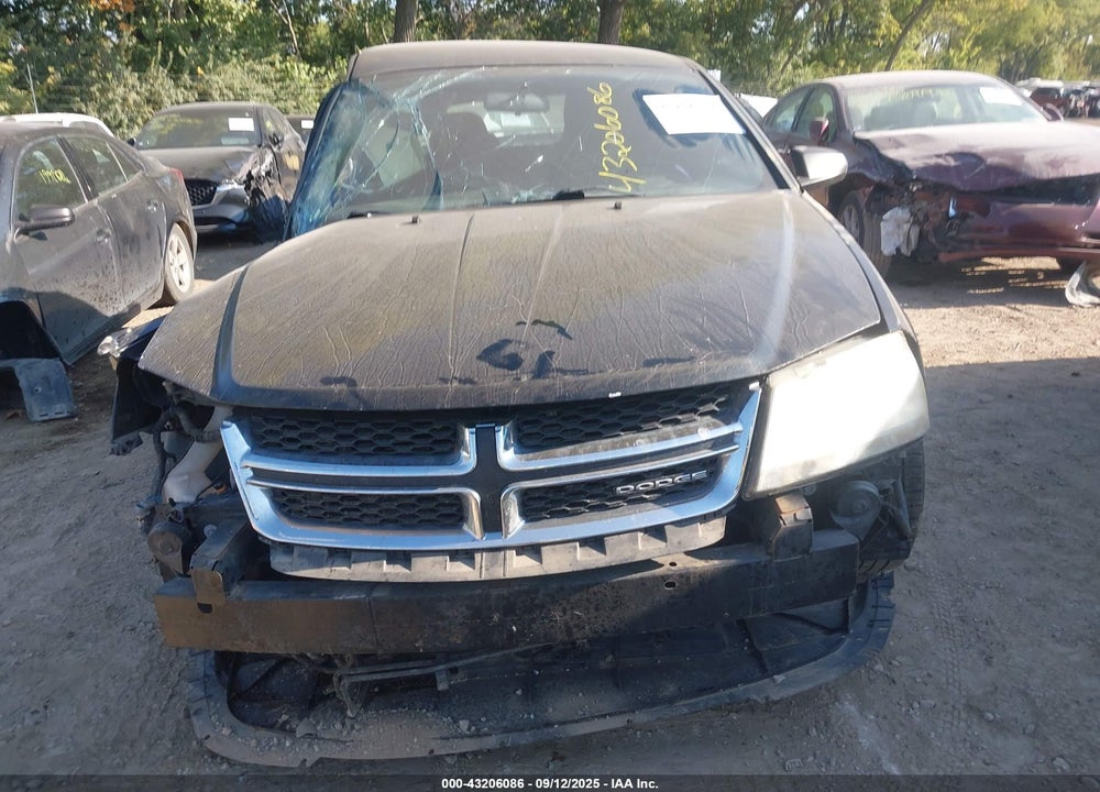 2014 DODGE AVENGER VIN: 1C3CDZABXEN223974