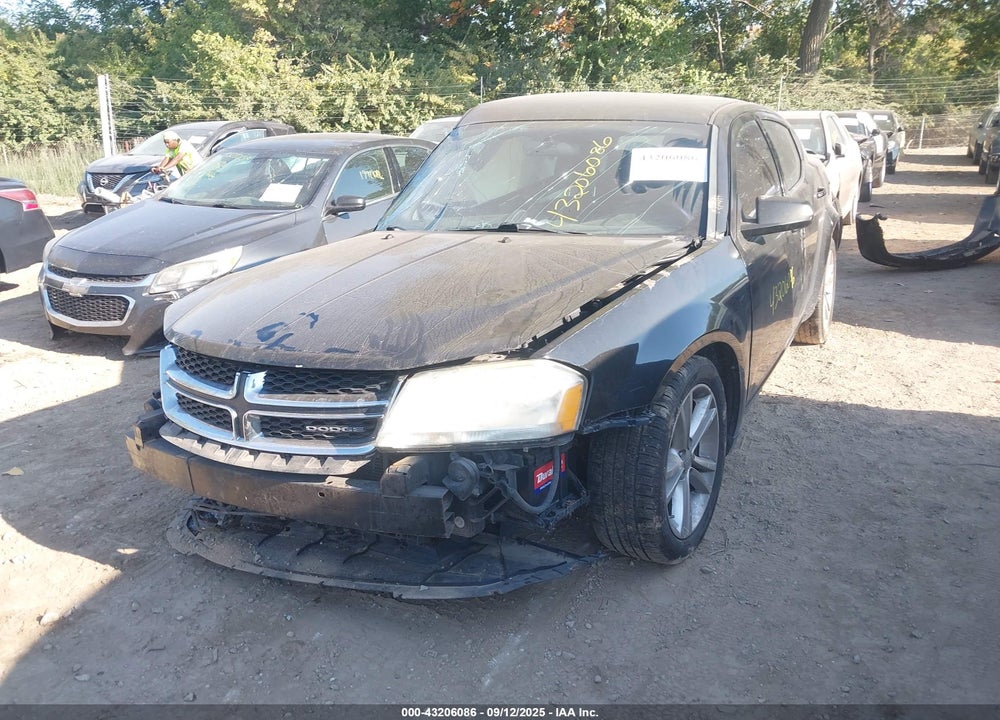 2014 DODGE AVENGER VIN: 1C3CDZABXEN223974
