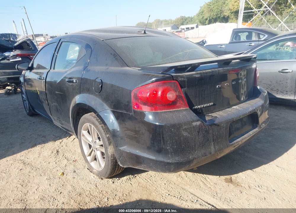 2014 DODGE AVENGER VIN: 1C3CDZABXEN223974