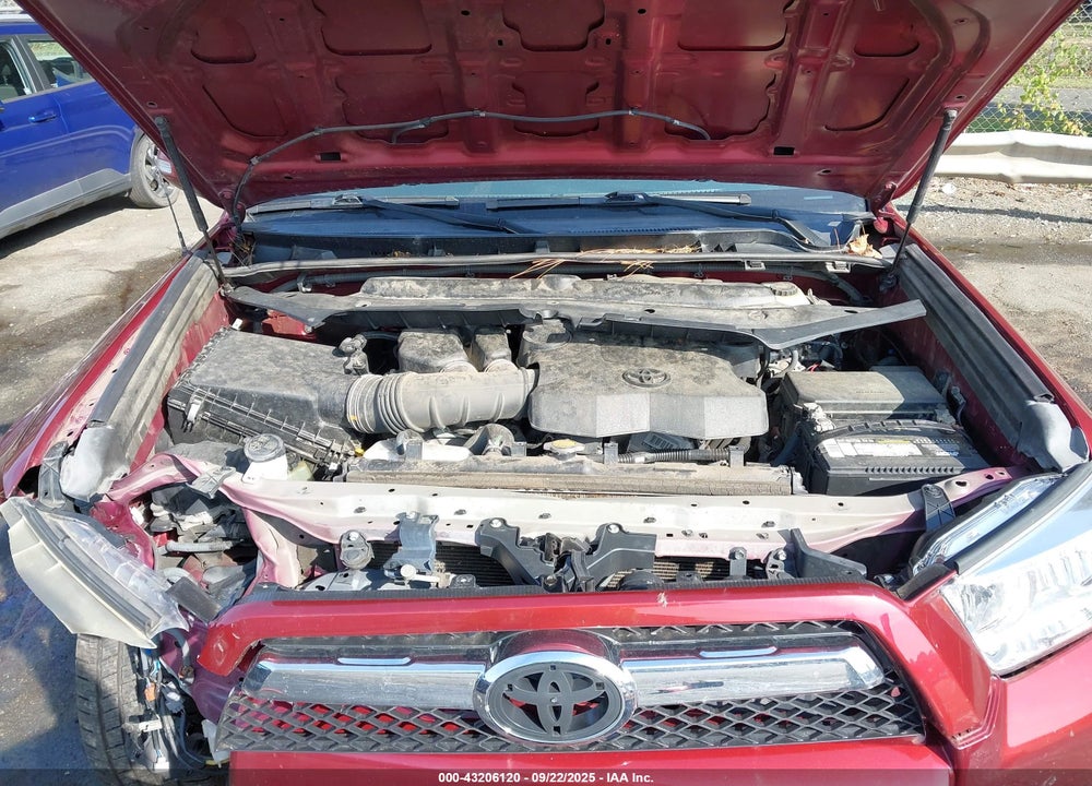 2013 TOYOTA 4RUNNER VIN: JTEBU5JR1D5116206