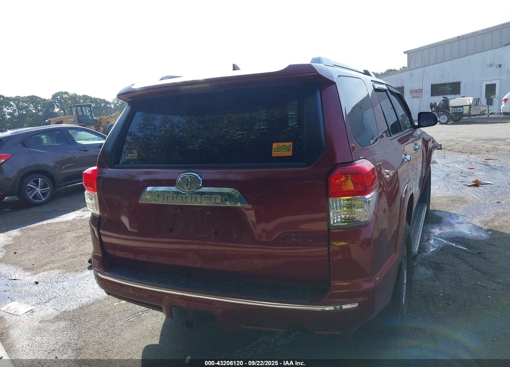 2013 TOYOTA 4RUNNER VIN: JTEBU5JR1D5116206