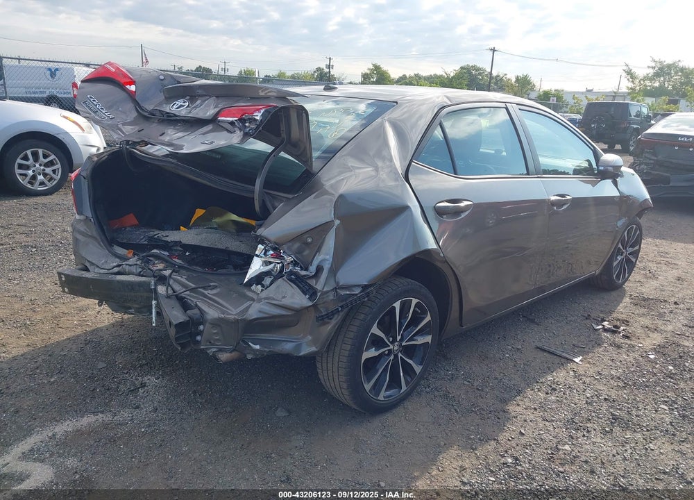 2017 TOYOTA COROLLA SE VIN: 2T1BURHE9HC806101