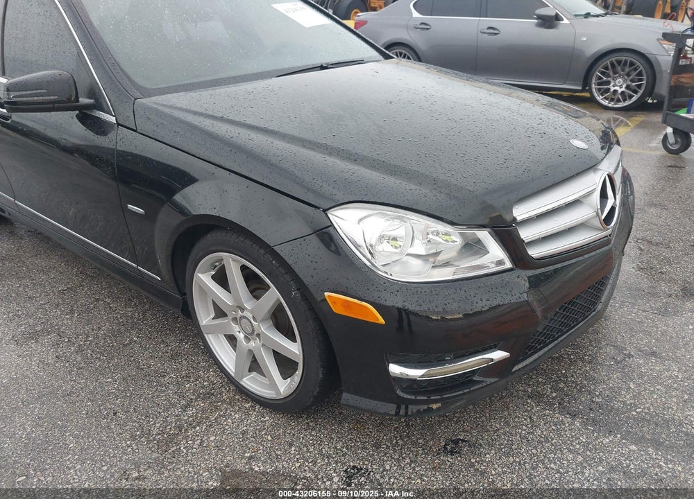 2012 MERCEDES-BENZ C CLASS VIN: WDDGF5HB4CR219789