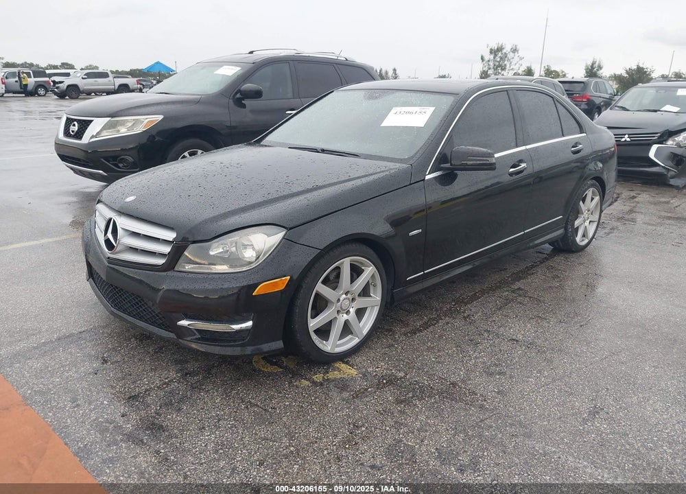 2012 MERCEDES-BENZ C CLASS VIN: WDDGF5HB4CR219789