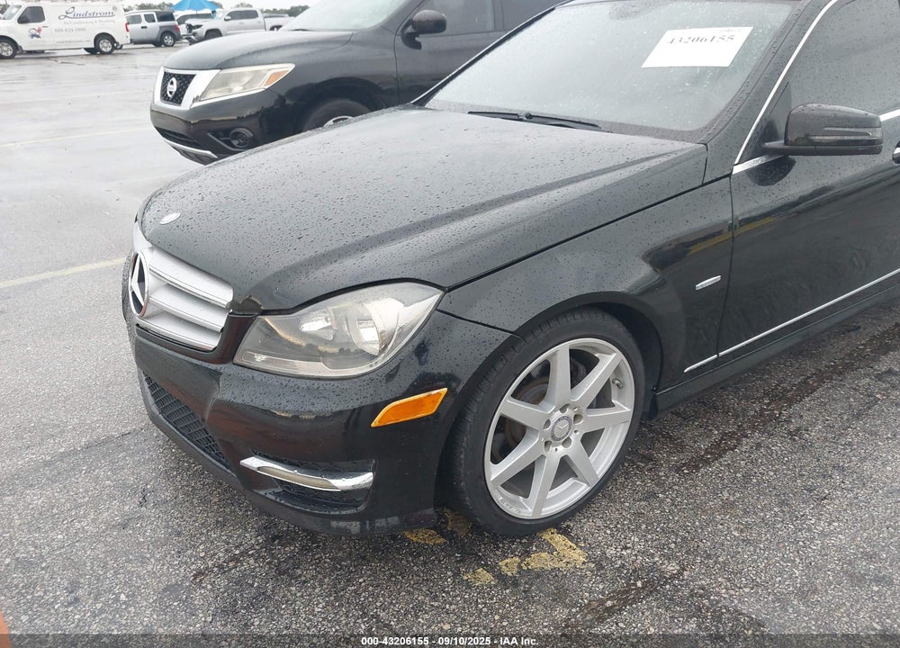 2012 MERCEDES-BENZ C CLASS VIN: WDDGF5HB4CR219789