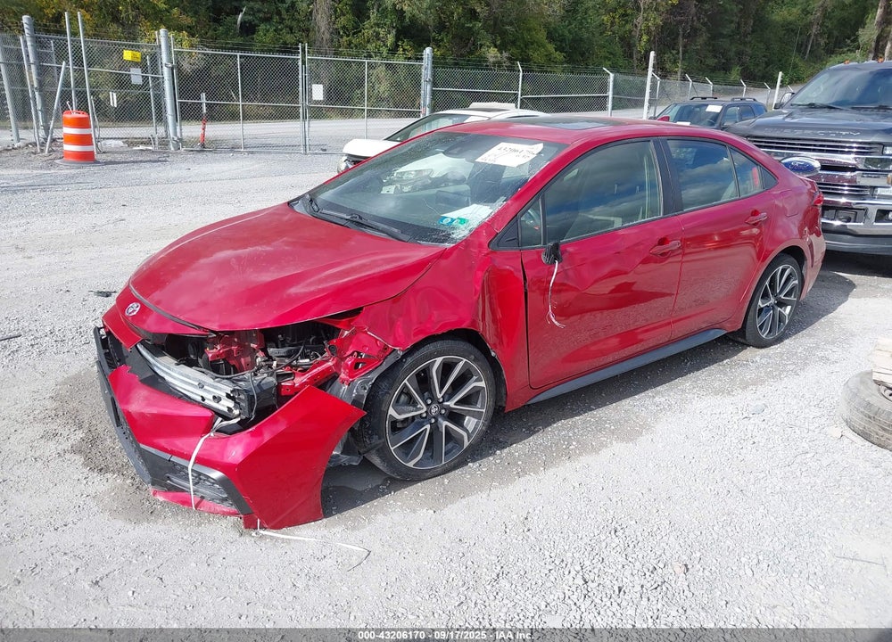 2020 TOYOTA COROLLA VIN: JTDP4RCE8LJ040100