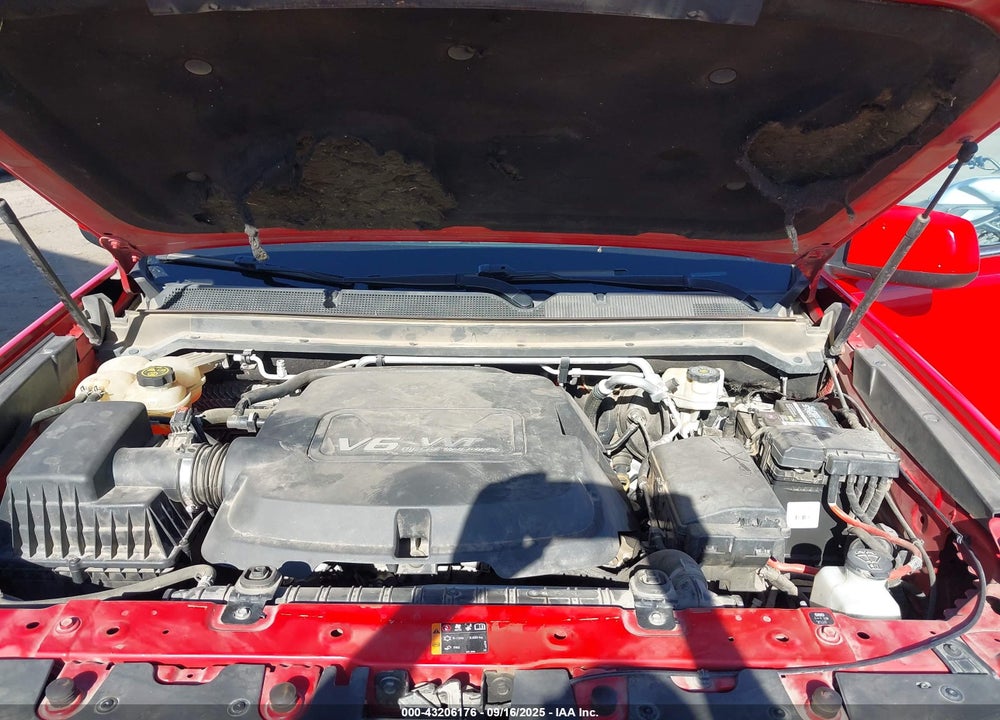 2015 CHEVROLET COLORADO VIN: 1GCGTBE35F1124319