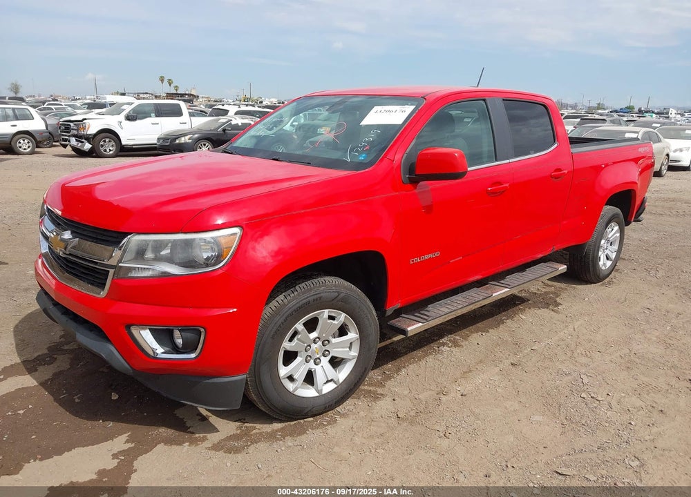 2015 CHEVROLET COLORADO VIN: 1GCGTBE35F1124319