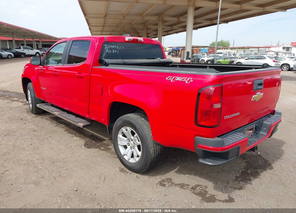 2015 CHEVROLET COLORADO VIN: 1GCGTBE35F1124319