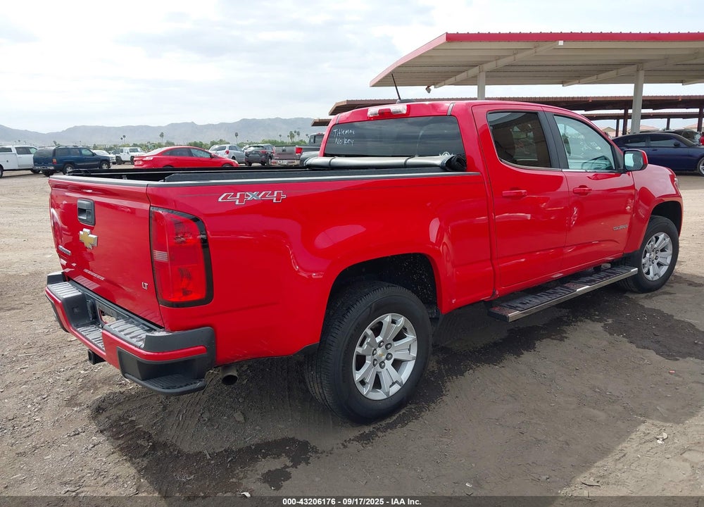 2015 CHEVROLET COLORADO VIN: 1GCGTBE35F1124319