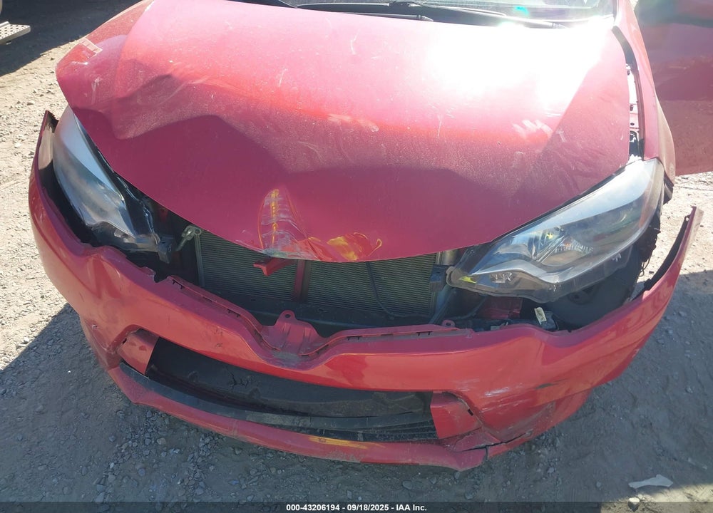 2015 TOYOTA COROLLA VIN: 2T1BURHE7FC242395